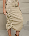 Cargo Midi Skirt