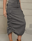 Cargo Midi Skirt