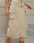 Cargo Midi Skirt