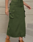 Cargo Midi Skirt