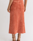 Le Lis Corduroy Maxi Skirt - Online Only