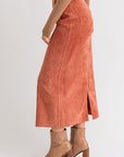 Le Lis Corduroy Maxi Skirt - Online Only