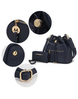 MKF Larissa Bucket Handbag with Wallet by Mia K