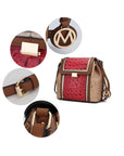 MKF Collection Jamilah Crossbody Handbag by Mia k