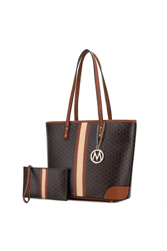 MKF Collection Arya Tote Bag With Wristlet Mia K