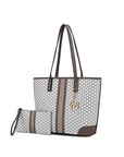 MKF Collection Arya Tote Bag With Wristlet Mia K