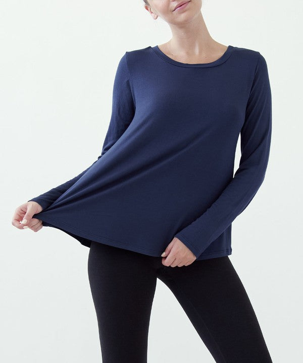 Fabina Bamboo Classic Long Sleeve Top