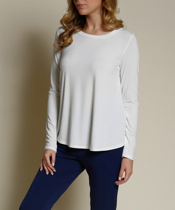 Fabina Bamboo Classic Long Sleeve Top