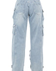 Women's Cargo Style Denim Pant by Claude