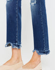 Kan Can USA High Rise Slim Straight Jeans