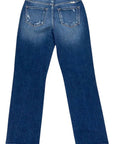 Kan Can USA High Rise Slim Straight Jeans