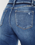 Kan Can USA High Rise Slim Straight Jeans