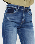 Kan Can USA High Rise Slim Straight Jeans