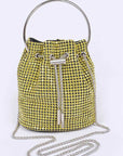 Oversize Rhinestone Iconic Bucket Bag