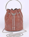 Oversize Rhinestone Iconic Bucket Bag