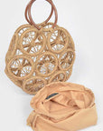 Weaved Cording Summer Clutch