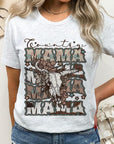 Country Mama Bull Graphic Tee - Online Only