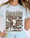 Country Mama Bull Graphic Tee - Online Only - My Pampered Life Seattle