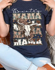 Country Mama Bull Graphic Tee - Online Only