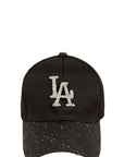 Rhinestone LA Charm Sparkle Baseball Cap