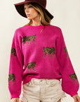 BiBi Tiger Pattern Sweater