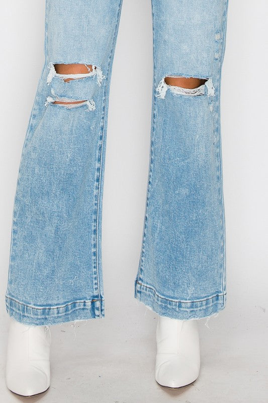 Artemis Vintage 90&#39;s Vintage Stretch Wide Leg Jeans