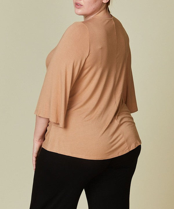 Fabina Bamboo Miss Day Curvy Top