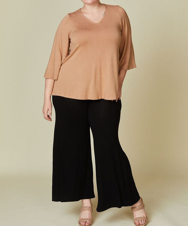 Fabina Bamboo Miss Day Curvy Top