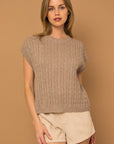 Gilli Cable Knit Vest