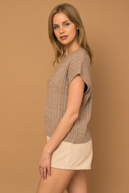 Gilli Cable Knit Vest