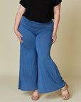 Fabina Bamboo Classic Palazzo Pant Curvy Sized