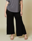 Fabina Bamboo Classic Palazzo Pant Curvy Sized