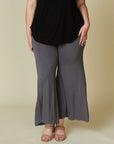 Fabina Bamboo Classic Palazzo Pant Curvy Sized