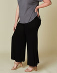 Fabina Bamboo Classic Palazzo Pant Curvy Sized