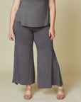 Fabina Bamboo Classic Palazzo Pant Curvy Sized