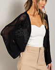 Eesome Eyelet Knit Cardigan - Online Only