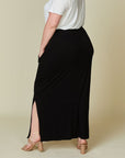 Fabina Bamboo Classic Skirt Curvy Sized