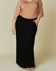 Fabina Bamboo Classic Skirt Curvy Sized