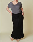 Fabina Bamboo Classic Skirt Curvy Sized