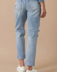 Insane Gene Rolled Up Boyfriend Jeans