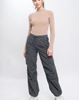 Love Tree Loose Fit Parachute Cargo Pants