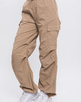 Love Tree Loose Fit Parachute Cargo Pants