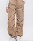 Love Tree Loose Fit Parachute Cargo Pants