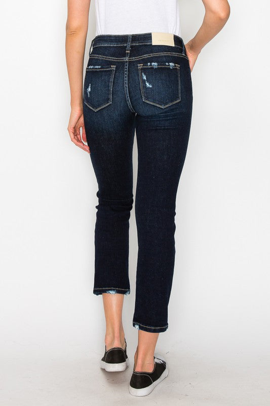 Artemis Vintage Plus High Rise Skinny Straight Jeans