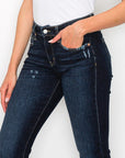 Artemis Vintage Plus High Rise Skinny Straight Jeans