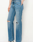 Artemis Vintage Plus Size High Rise Straight Jeans