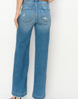 Artemis Vintage Plus Size High Rise Straight Jeans