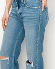 Artemis Vintage Plus Size High Rise Straight Jeans