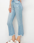 Artemis Vintage High Rise Crop Flare Jeans