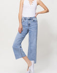 Vervet by Flying Monkey Super High Rise Crop Wide Leg - Online Only